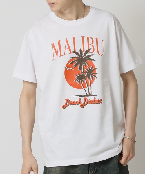  ★半袖 クルーネック Casa Midas プリント Tシャツ Tシャツ 半袖Tシャツ クルーネック トップス プリントTシャツ