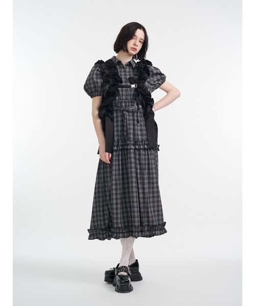 ジュエティ ワンピース 中古】ジュエティ jouetie ワンピース ドット 花柄 シアー生地