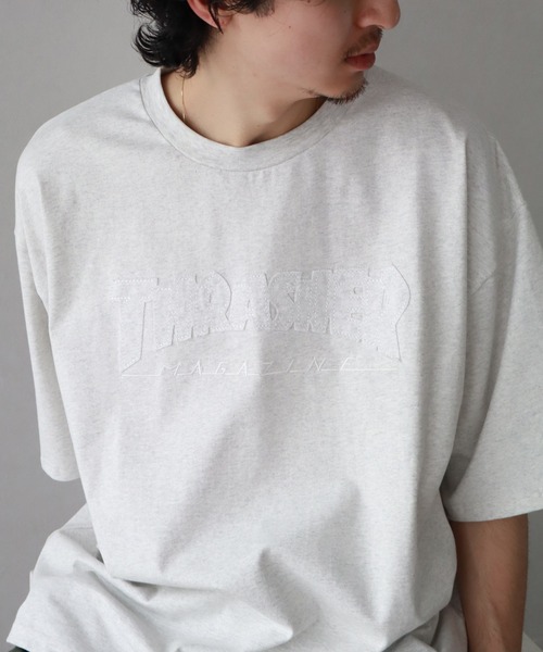 【ホワイト】スラッシュライン半袖Tシャツ ホワイト】スラッシュライン半袖Tシャツ 【公式通販】