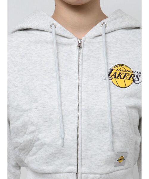 NBA パーカー STONEスウェットショートパーカー レディース