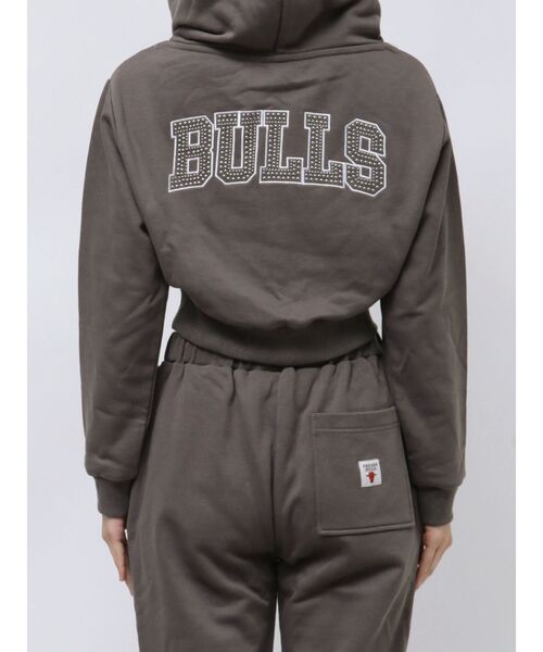 パーカー NBA STONEスウェットショートパーカー レディース NBA パーカー STONEスウェットショートパーカー レディース