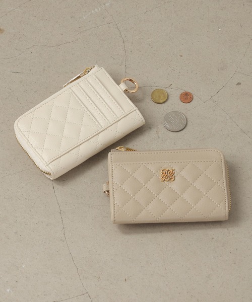 ALTROSE（アルトローズ） カードケース マチ付き キーチェーン 財布