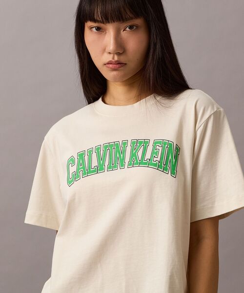 tシャツ ロゴプリント クルーネックTシャツ レディース メンズ