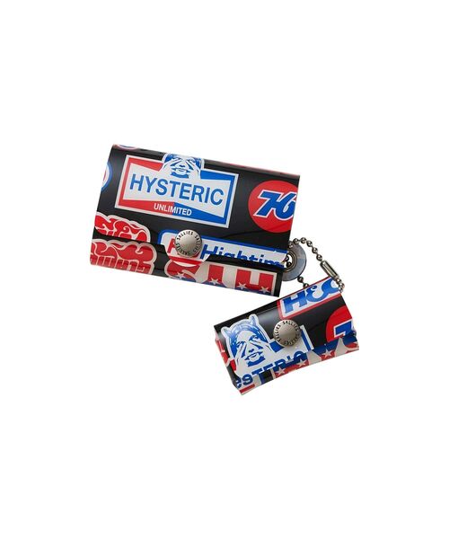 HYSTERIC GLAMOUR 「HYSTERIC GLAMOUR」 財布 FREE ブラック