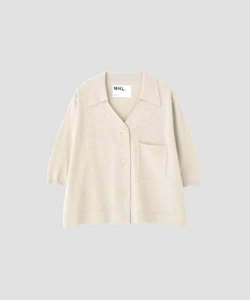 ニット セーター HIGHGAUGE COTTON LINEN レディース MHL. ニット セーター HIGHGAUGE COTTON LINEN レディース
