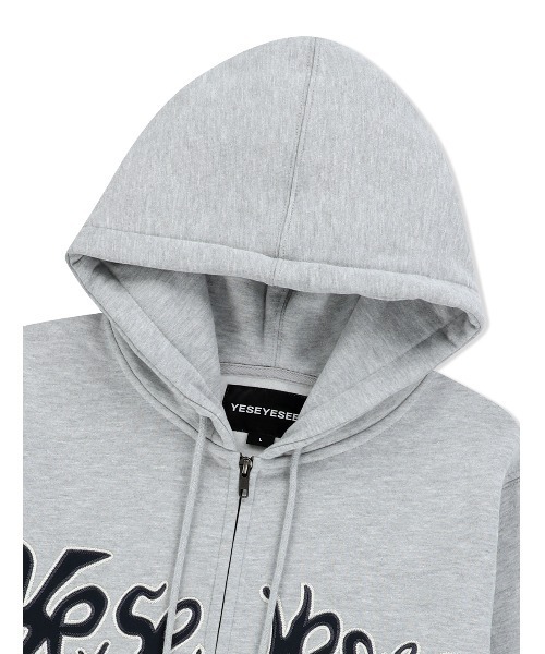 パーカー・フーディ YESEYESEE Y.E.S Snail Logo Zip-up Hoodie 4NY129 YESEYESEE Y.E.S Snail Logo Zip-up Hoodie 4NY129 (YESEYESEE