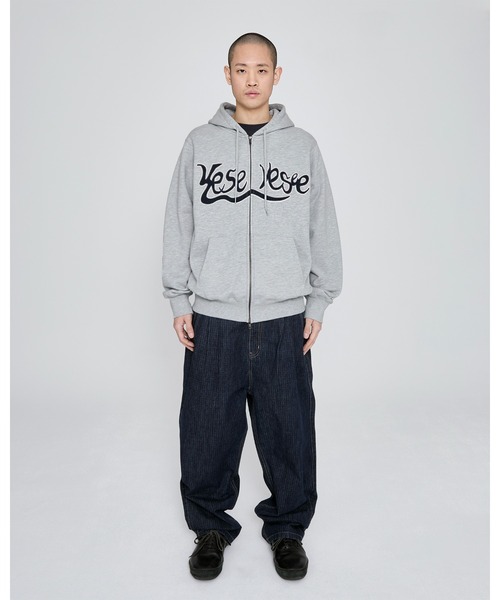 パーカー・フーディ YESEYESEE Y.E.S Snail Logo Zip-up Hoodie 4NY129 YESEYESEE Y.E.S Snail Logo Zip-up Hoodie 4NY129 (YESEYESEE
