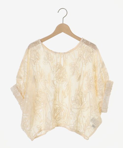ルクールブラン（le．coeur blanc）/TORRAZZO DONNAスパンコールドルマンブラウス le.coeur blanc（ルクールブラン） ブラウス シャツ TORRAZZO DONNA