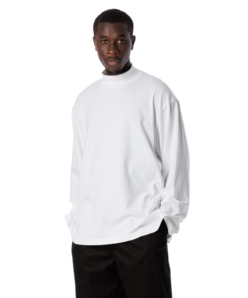 anyteeFINANCIAL INDEPENDENCE 長袖カットソー Sandinista（サンディニスタ） tシャツ American Cotton Turtleneck