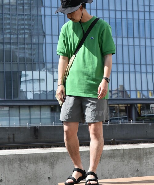 「LACOSTE」 半袖Tシャツ SMALL ホワイト メンズ