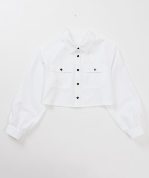 CHOPIN（ショパン） セットアップ 短丈シャツ＆ラップキュロット