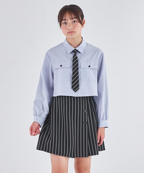 CHOPIN（ショパン） セットアップ 卒業式 短丈シャツ＆ラップ