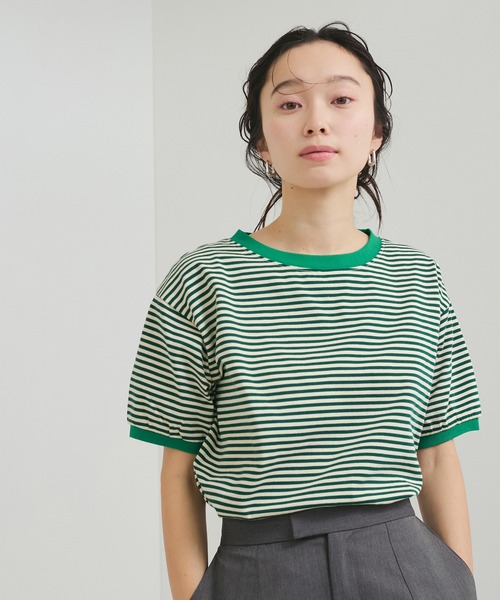 「STAR&STRIPE」 半袖カットソー M ブラック レディース