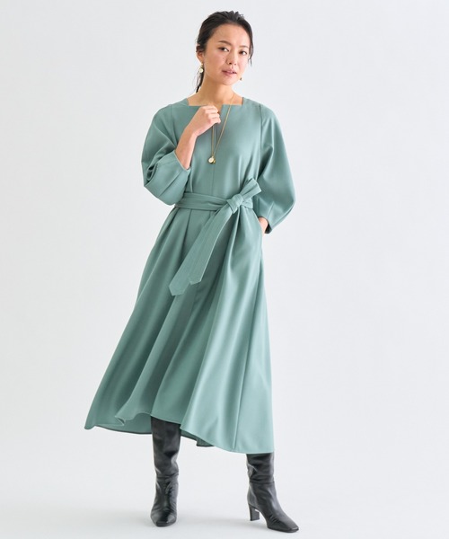 美品　ANAYIワンピース　36 美品☆アナイ☆ベージュ☆ワンピース☆美スタイル☆36 - メルカリ