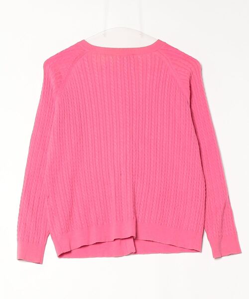 「Kaon」 ニットカーディガン FREE ピンク レディース_画像2