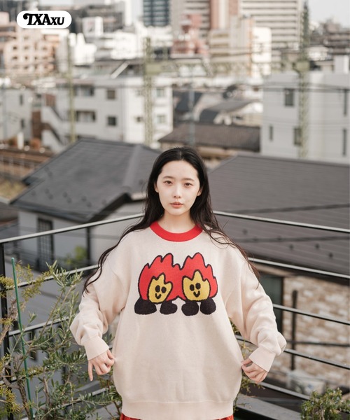 TXA セーター ニット maitoparta Jacquard Sweater メンズ レディース