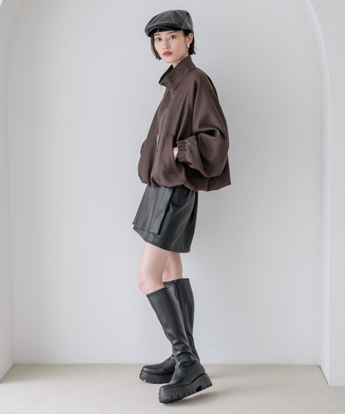 LOWRYS FARM ブルゾン アウター ラナテックZIPブルゾン 455403