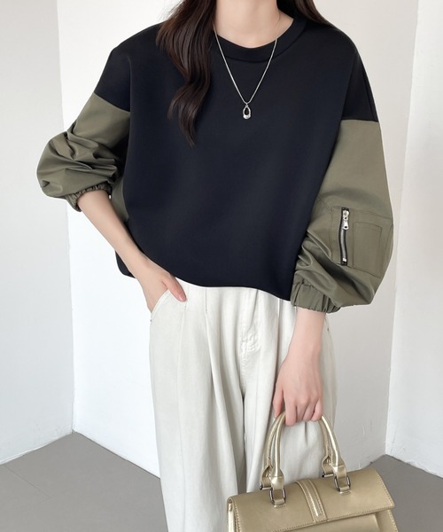 美品　ABITOKYO／アビトーキョー★　刺繍　長袖カットソー　ブラウス 2026年最新】ABITOKYO レディース 長袖 シャツ・ブラウスの人気