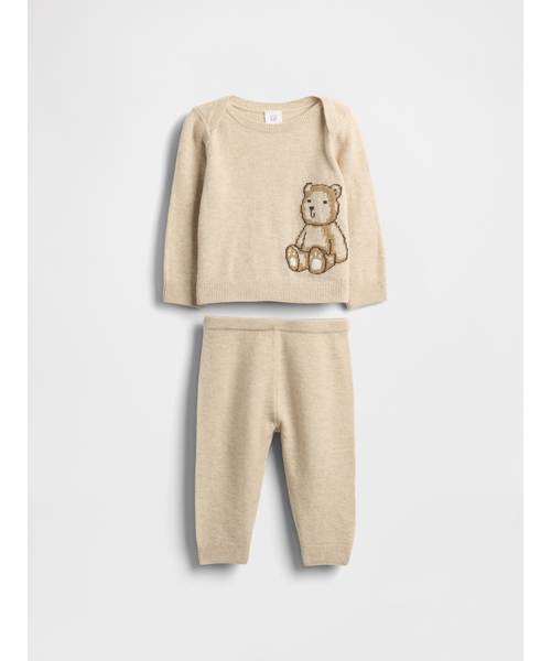 GAP（ギャップ） セットアップ Cashsoft カシミヤタッチ ブラナンベア