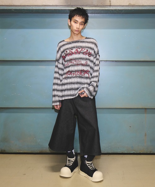 tシャツ ダメージロングスリーブカットソー「UNISEX」 メンズ