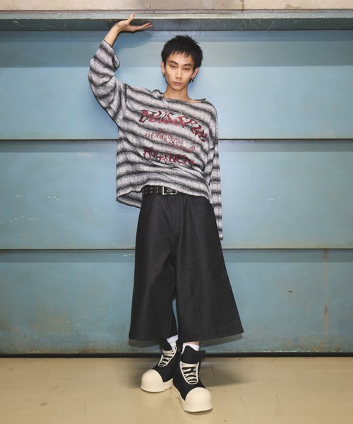 tシャツ ダメージロングスリーブカットソー「UNISEX」 メンズ
