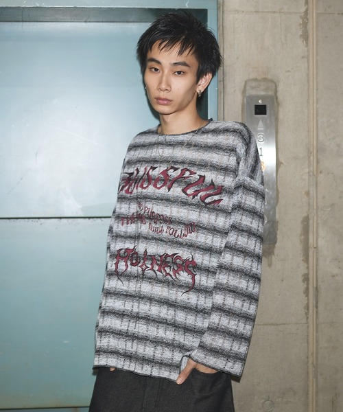 tシャツ ダメージロングスリーブカットソー「UNISEX」 メンズ