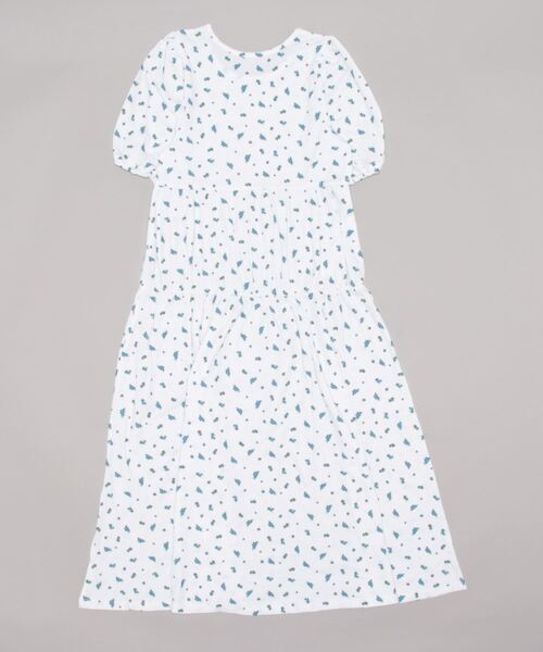 「TINA：JOJUN」 半袖ワンピース S チェリーピンク レディース_画像2