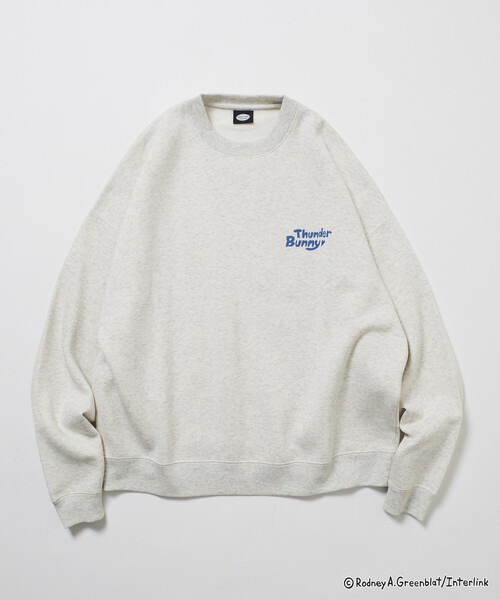 トレーナー スウェット 限定展開 Thunder Bunny/サンダーバニー/別注 ビッグシルエット バックプリント クルーネックスウェット / SK | FREAK'S STORE | 11