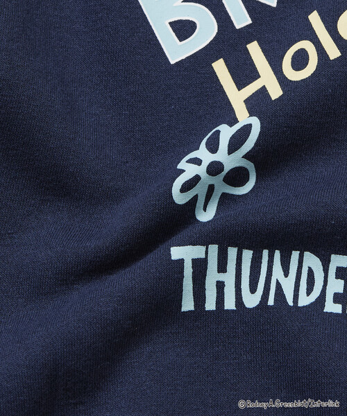 トレーナー スウェット 限定展開 Thunder Bunny/サンダーバニー/別注 ビッグシルエット バックプリント クルーネックスウェット / SK | FREAK'S STORE | 21