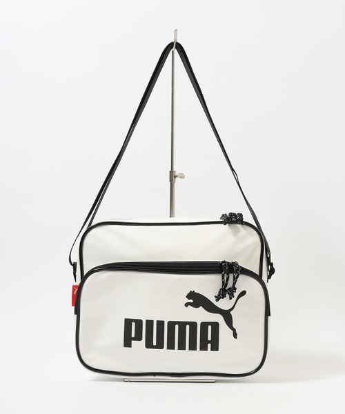 PUMA（プーマ） ショルダーバッグ エナメルショルダーバッグ メンズ
