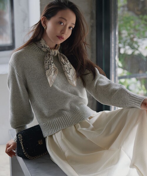 23区（ニジュウサンク） ショルダーバッグ バッグ GIOLICAツイード