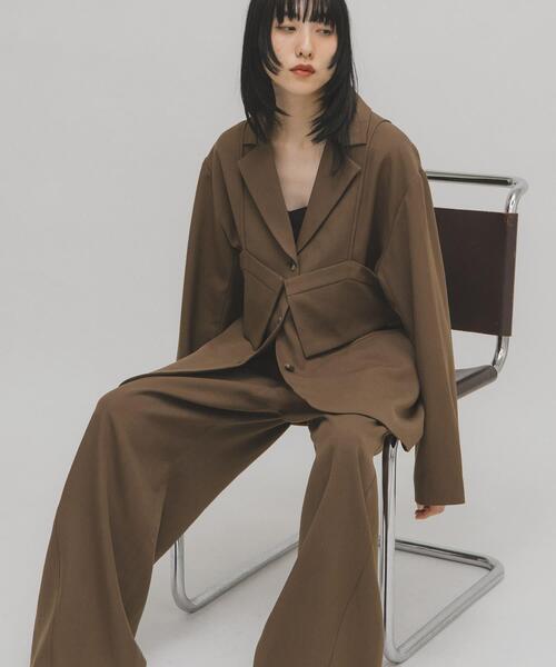 KBF（ケービーエフ） コート アウター ビスチェSETテーラード