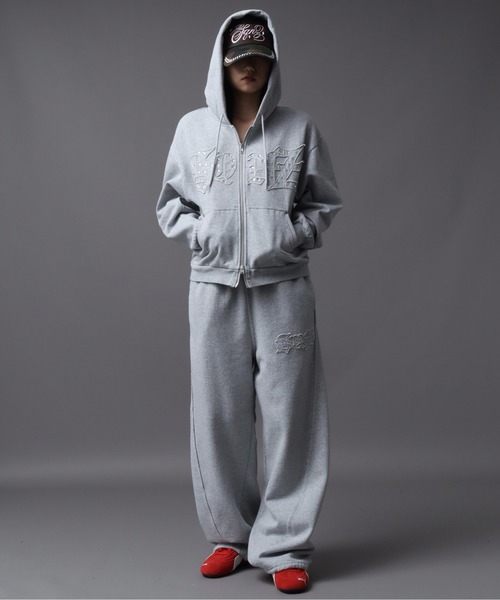 SEQUENZE ワイドパンツ スウェットパンツ ジャージ 「SEQUENZ