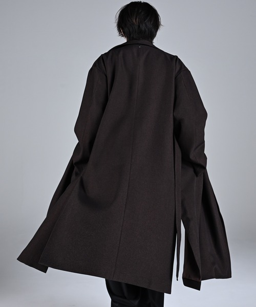 ADRER（アドラー） チェスターコート M ブラック メンズ : ZOZOTOWN