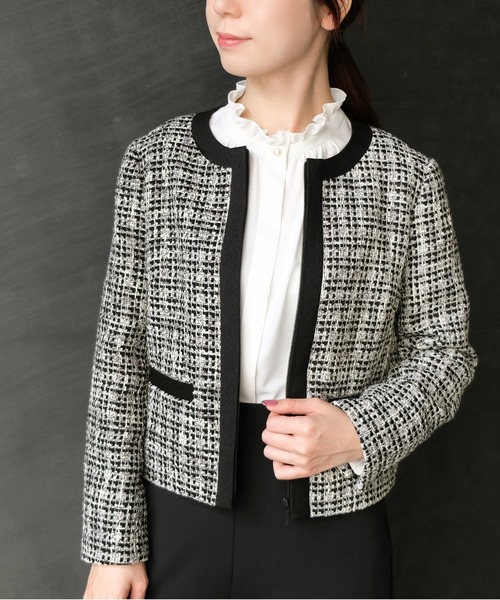 STRAWBERRY-FIELDS（ストロベリーフィールズ） ジャケット ノーカラー