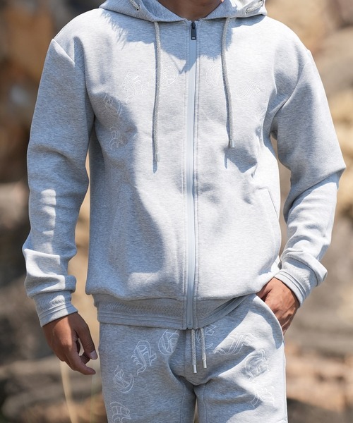 adamsJUGGLER（アダムスジャグラー） パーカー RTEG AL＆KSジップ