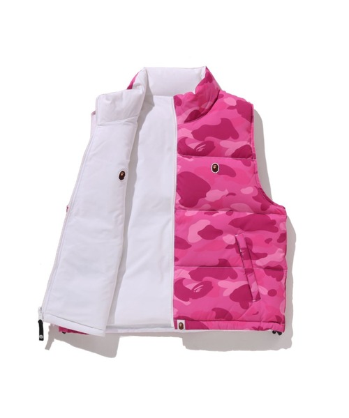 A BATHING APE（アベイシングエイプ） ダウンベスト ベスト COLOR CAMO