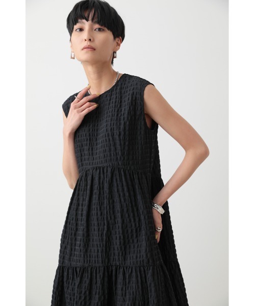 「crie conforto」 ノースリーブワンピース SMALL アイボリー レディース_画像2