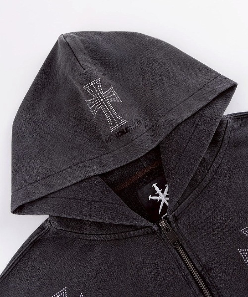 UNKNOWN LONDON（アンノウンロンドン） パーカー A'GEM/9 × .kom