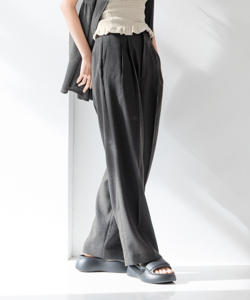 「LOWRYS FARM」 フラットサンダル MEDIUM ブラック レディース_画像6