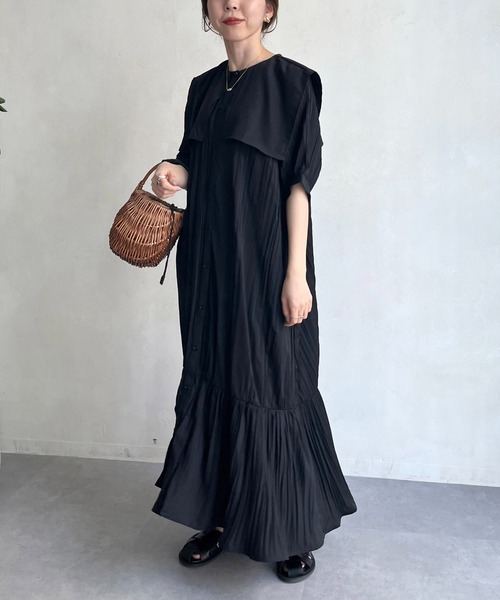 CAPRICIEUX LE'MAGE（カプリシューレマージュ） 半袖ワンピース FREE