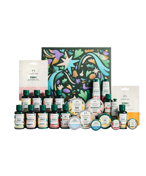 ボディショップ THE BODYSHOP アドベントカレンダー ほぼ新品 THE BODY SHOP コスメセット コフレ ザ・ボディショップ the body shop