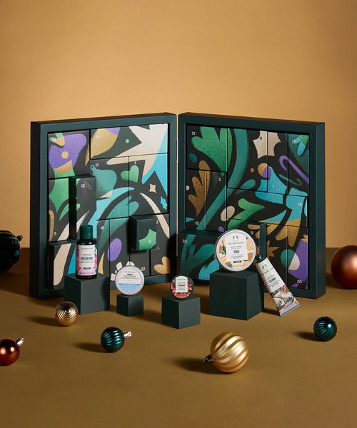 ボディショップ THE BODYSHOP アドベントカレンダー ほぼ新品 THE BODY SHOP コスメセット コフレ ザ・ボディショップ the body shop