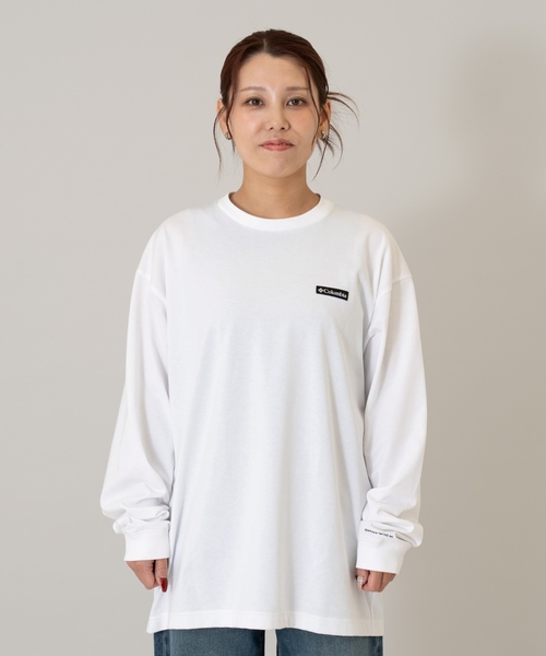 petit main and D. tシャツ 「Columbia」DadワンポイントロゴロンT