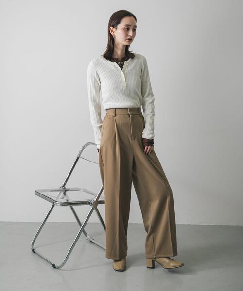 SENSE OF PLACE by URBAN RESEARCH ニット セーター 「洗濯可