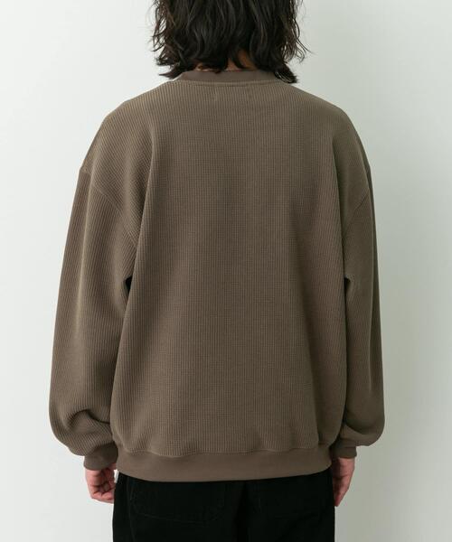 URBAN RESEARCH Sonny Label tシャツ 裏起毛ワッフルリラックス