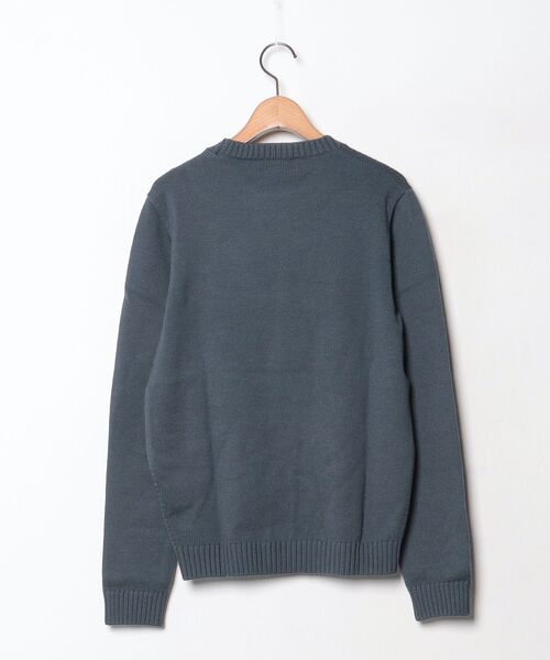 「TOMORROWLAND」 長袖ニット X-SMALL チャコールグレー メンズ_画像2