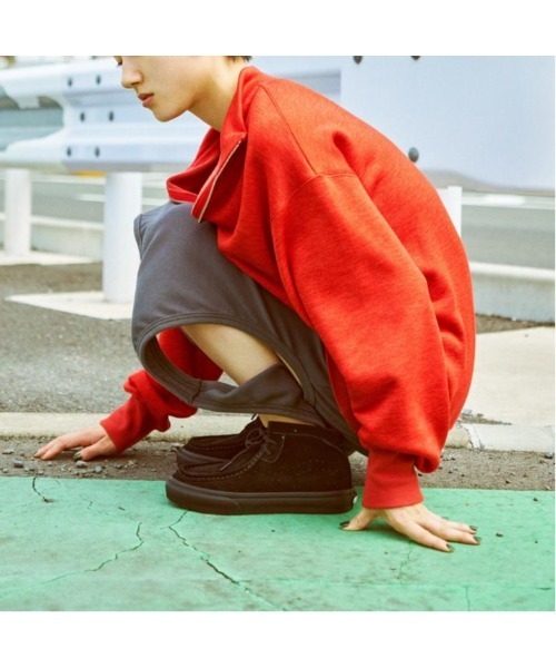 「VANS」 ハイカットスニーカー 5 ブラック メンズ_画像2