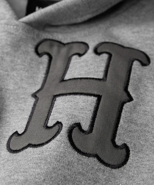 「HUF」 プルオーバーパーカー X-LARGE ヘザーグレー メンズ_画像4