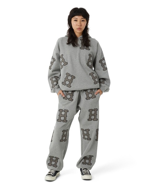 「HUF」 プルオーバーパーカー X-LARGE ヘザーグレー メンズ_画像7
